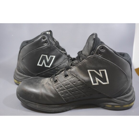 Vtg New Balance BB888BP Team Basketball Shoes Men Size 12 4E Black Leather Rare
